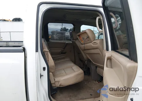 2008 Nissan Titan Le z USA, uszkodzony, nr VIN 1N6BA07DX8N309341